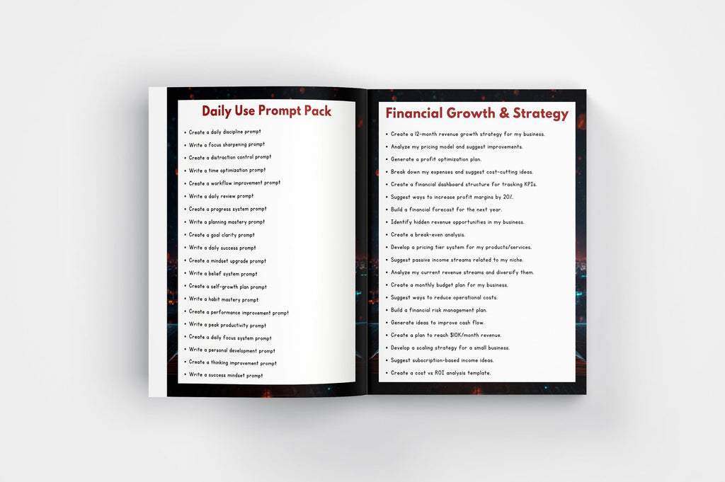 The Art of Writing Prompts