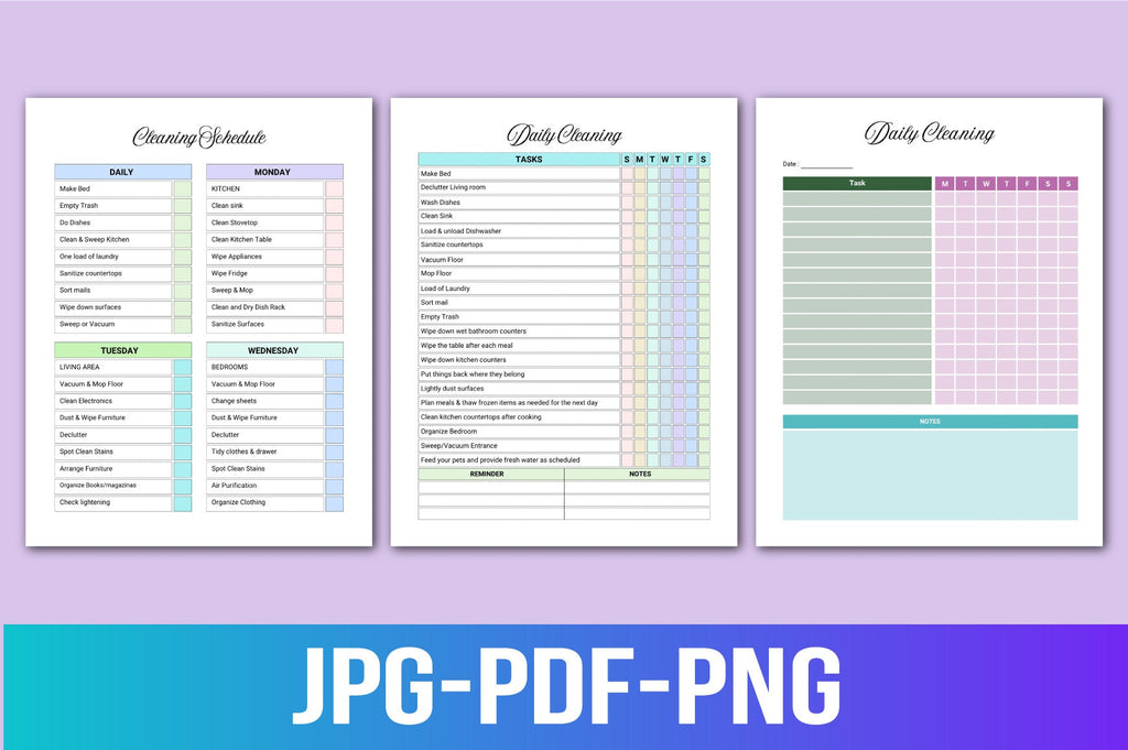 Household Binder Organizing Planner