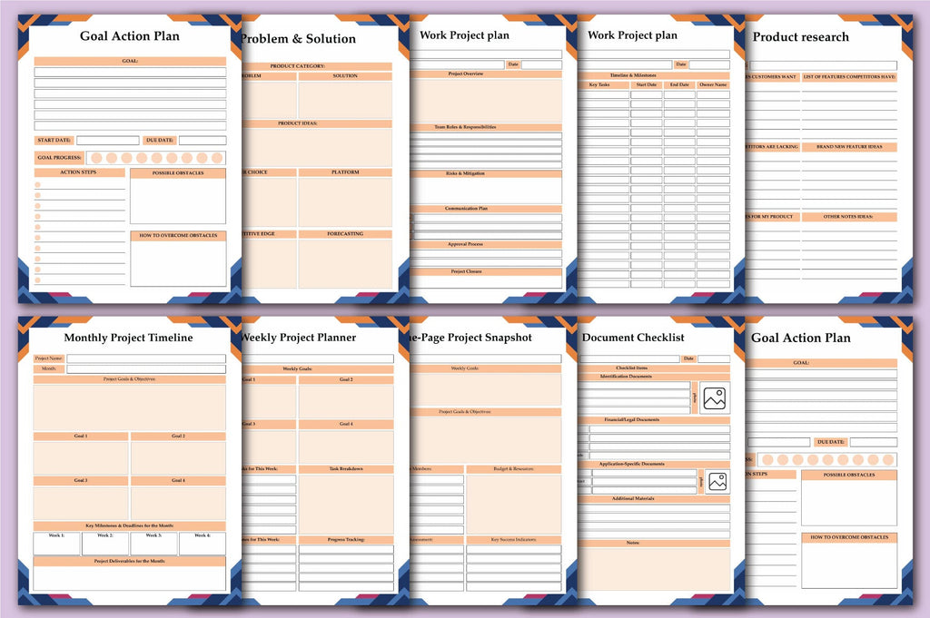 Project Management System Planner