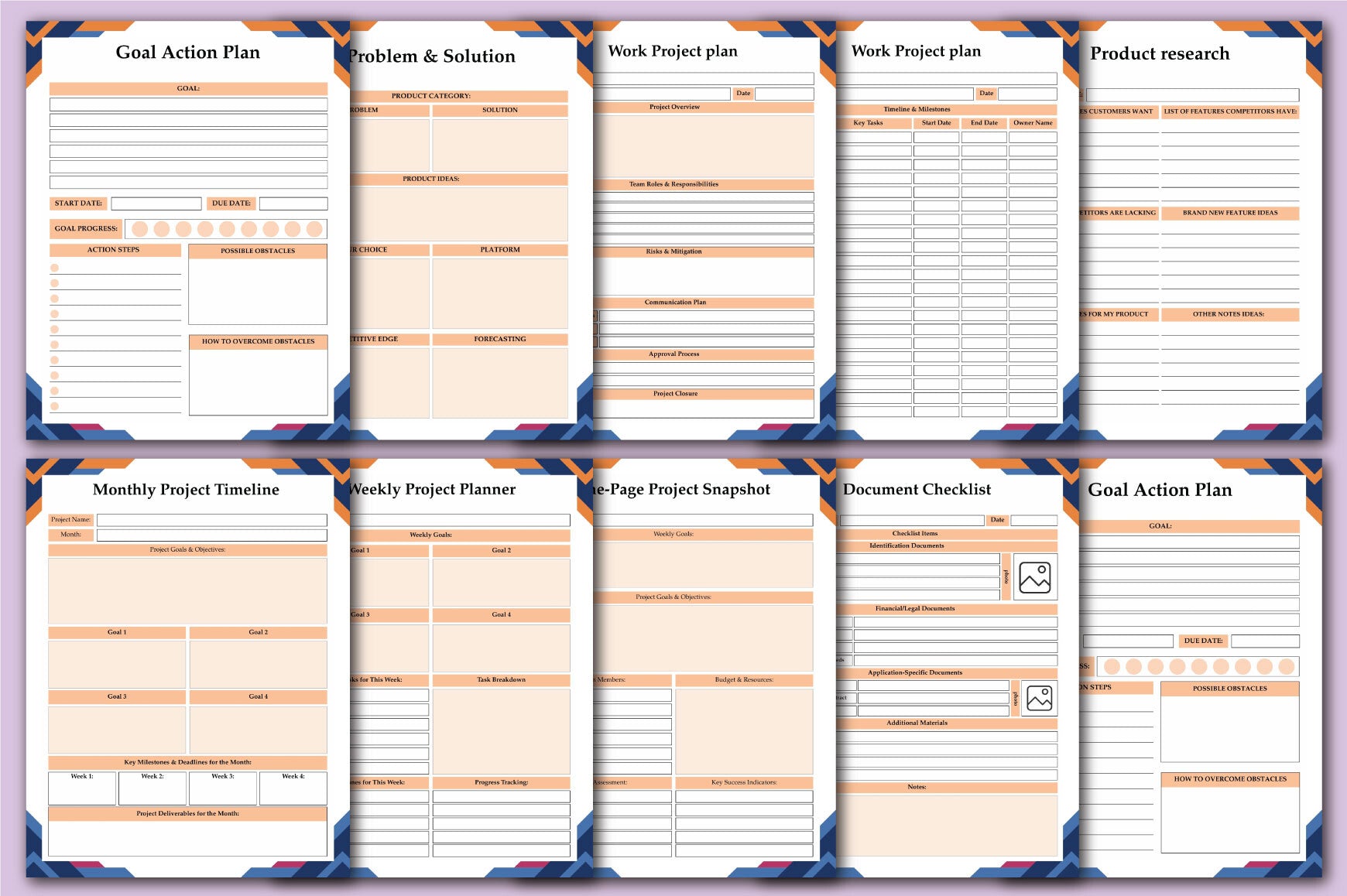 Project Management System Planner