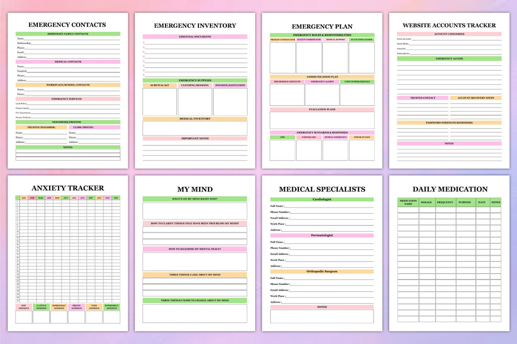 Emergency Planner Guide