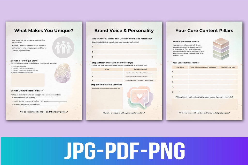 Content Creator Success Guide Planner