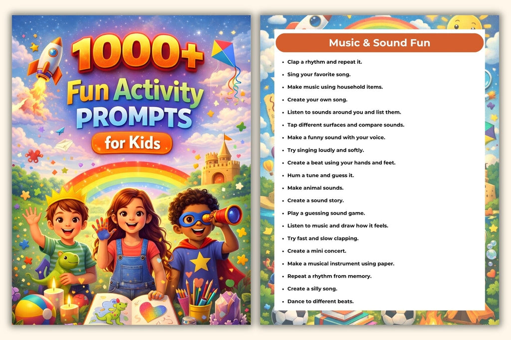 Fun Activity for Prompts for Kids