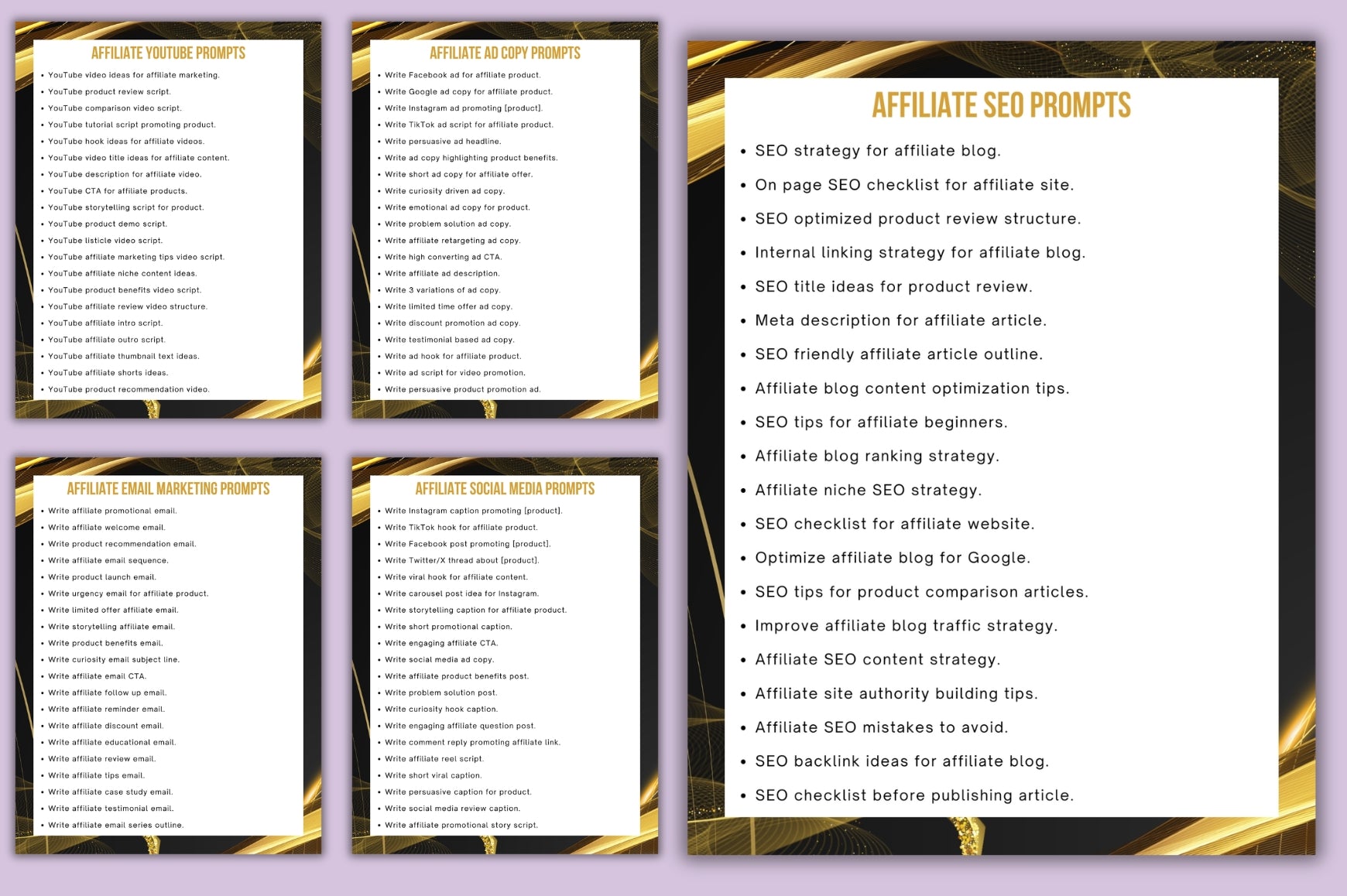 Affiliate Marketing Prompts