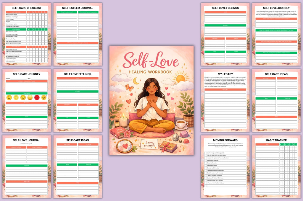 Self Love Healing Workbook