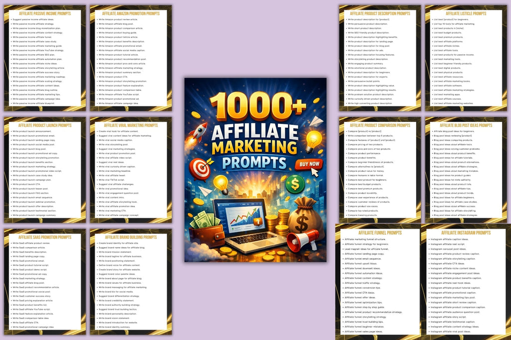 Affiliate Marketing Prompts