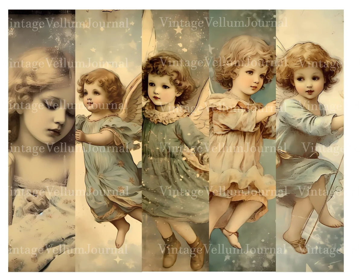 Baby Angels Junk Journal Pages