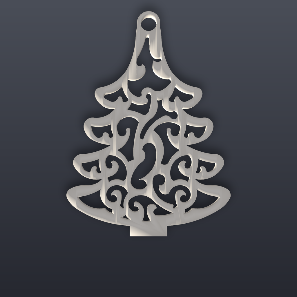 Christmas Tree 3D Print STL File