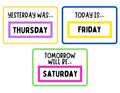 Days of the Week Flashcards