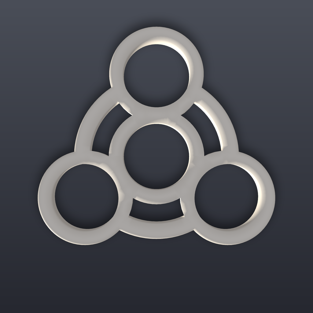 Fidget Spinner Rings 3D Print STL File