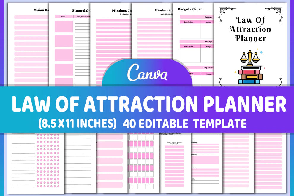 Law of Attraction Planner