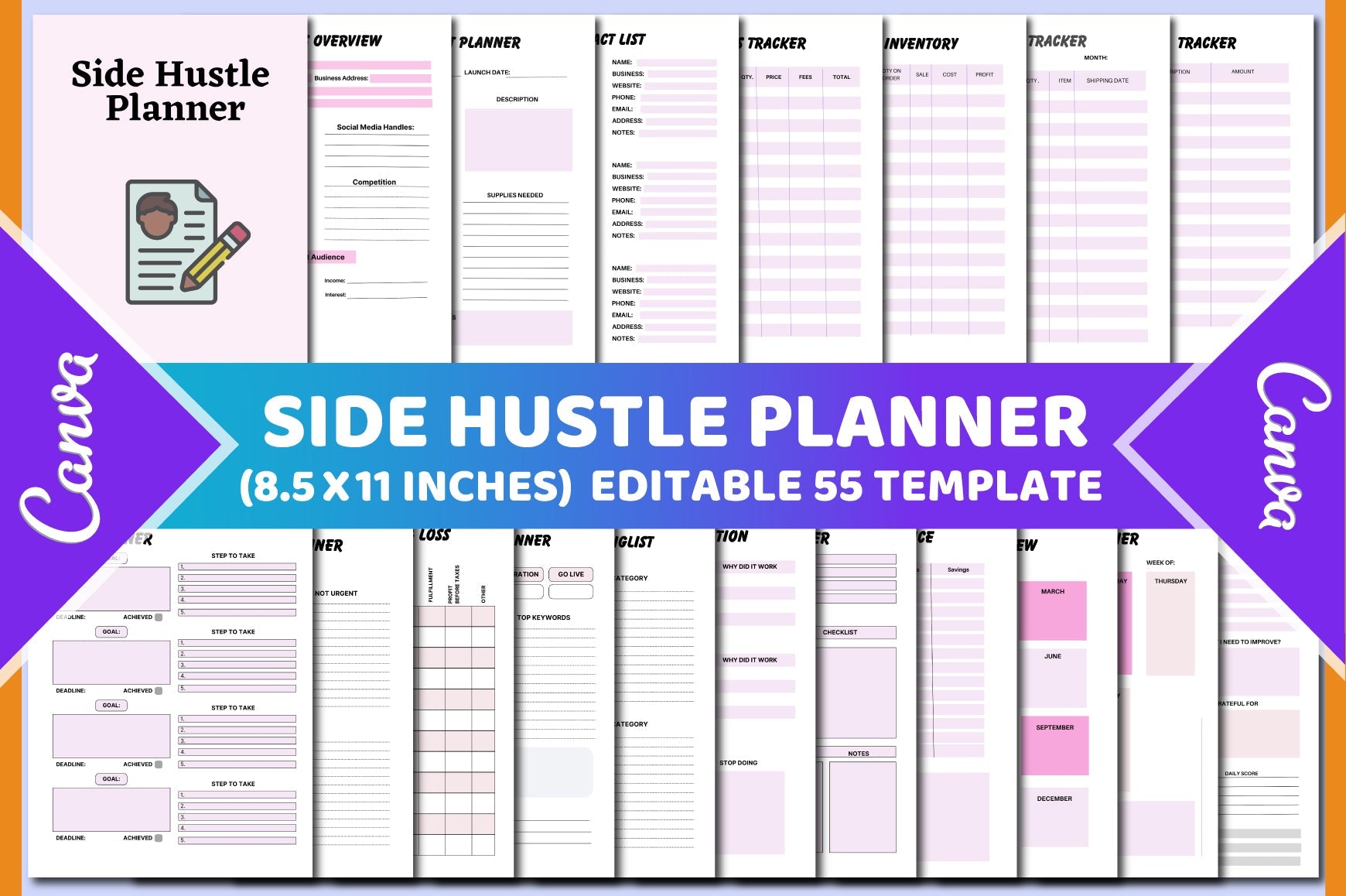 Side Hustle Planner