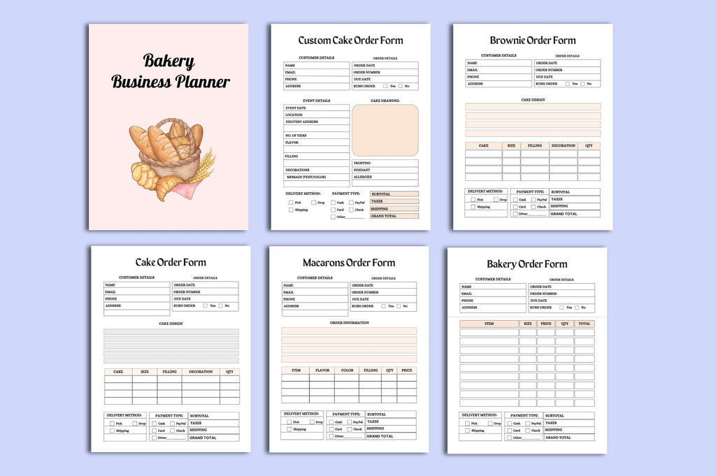 Bakery Business Planner
