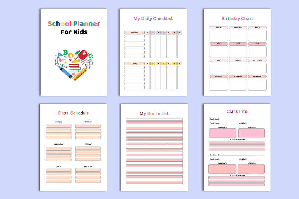 School Planner for Kids