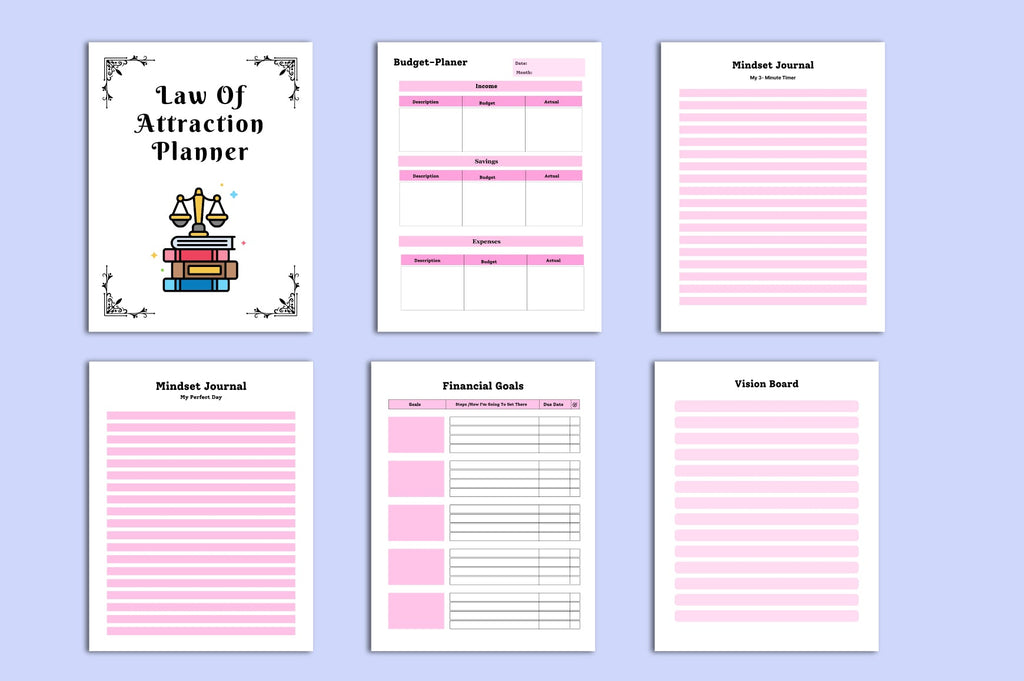 Law of Attraction Planner