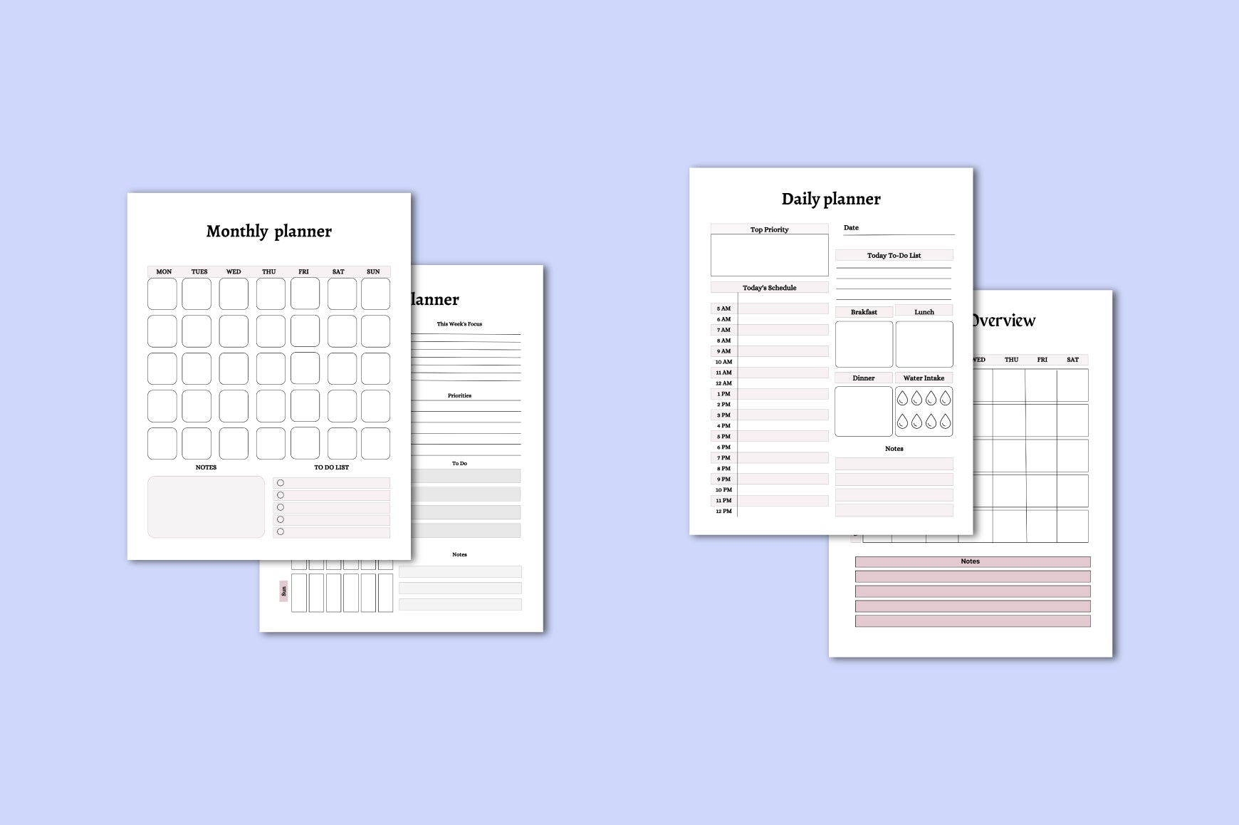 Productivity Planner