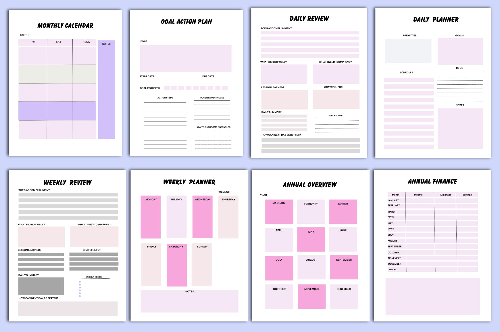 Side Hustle Planner