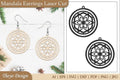 Earrings Mandala SVG Bundle