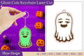 Ghost Keychain SVG Bundle