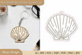 Sea Shells Keychain SVG Bundle