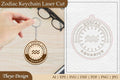 Zodiac Keychain SVG Bundle