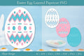 Easter Egg Layered Papercut SVG Bundle