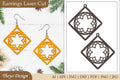 Lasercut Mandala Earrings SVG Bundle