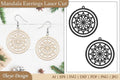 Earrings Mandala SVG Bundle