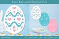 Easter Egg Layered Papercut SVG Bundle