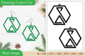 Earrings Laser Cut SVG Bundle