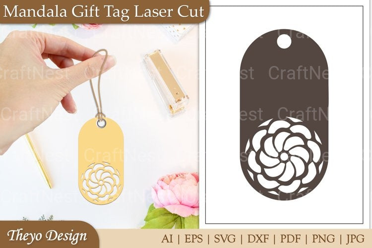 Tags Laser Cut SVG Bundle