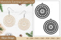 Earrings Mandala SVG Bundle