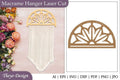 Macrame Hanger Laser Cut SVG Bundle