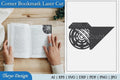 Mandala Corner Bookmark SVG Bundle