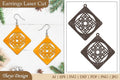 Earrings Lasercut SVG Bundle