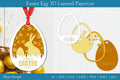 Easter Egg Layered Papercut SVG Bundle