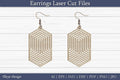 Laser Cut Earrings SVG Bundle
