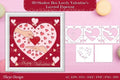 Shadow Box Happy Valentine Layered Papercut SVG