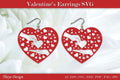 Valentine Earrings SVG Bundle
