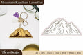 Mountain Key Chain SVG Bundle