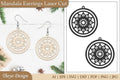 Earrings Mandala SVG Bundle