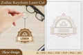 Zodiac Keychain SVG Collection