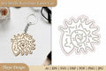 Sea Shells Keychain SVG Bundle