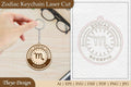 Zodiac Keychain SVG Bundle