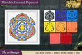 Mandala Layered Papercut SVG Bundle