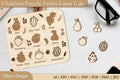 Fruits Puzzle SVG Bundle