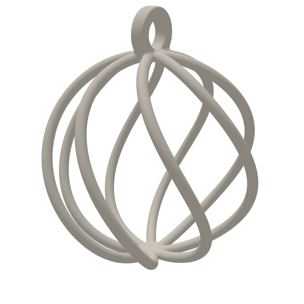 Ornament Topper 3D Print STL File