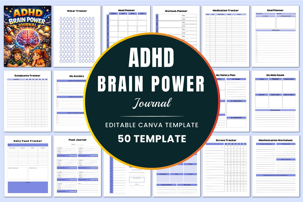 Adhd Brain Power Journal