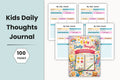 Kids Daily Thoughts Journal