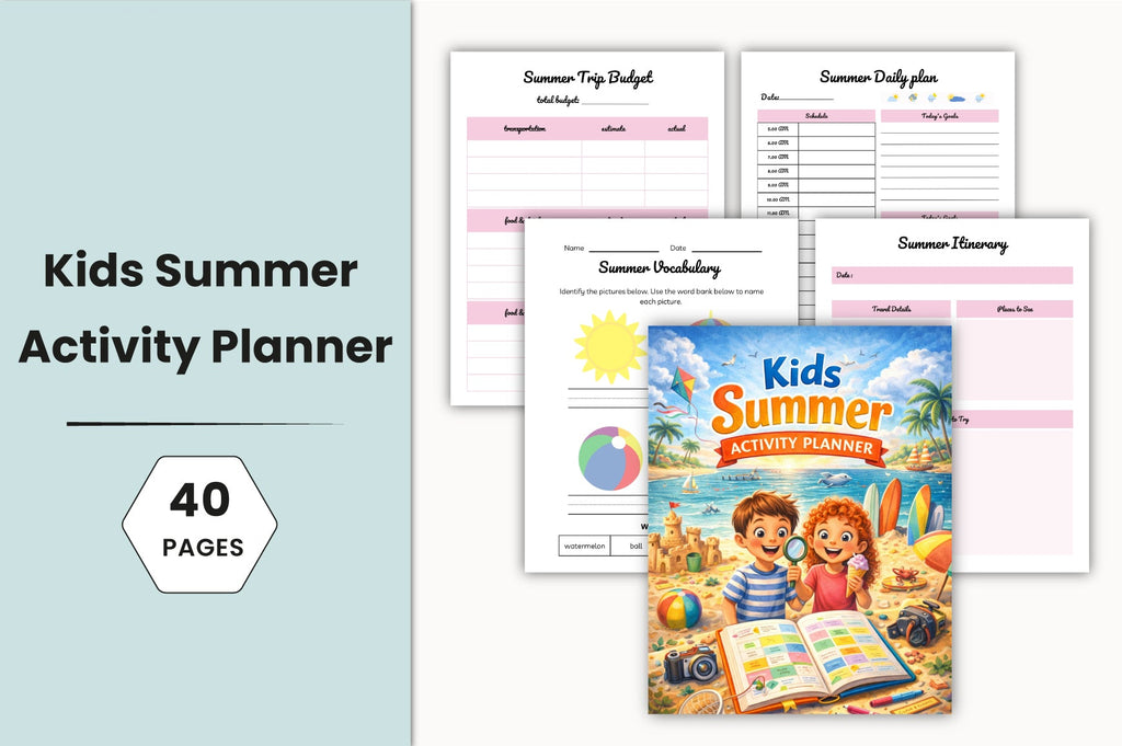 Kids Summer Activity Planner